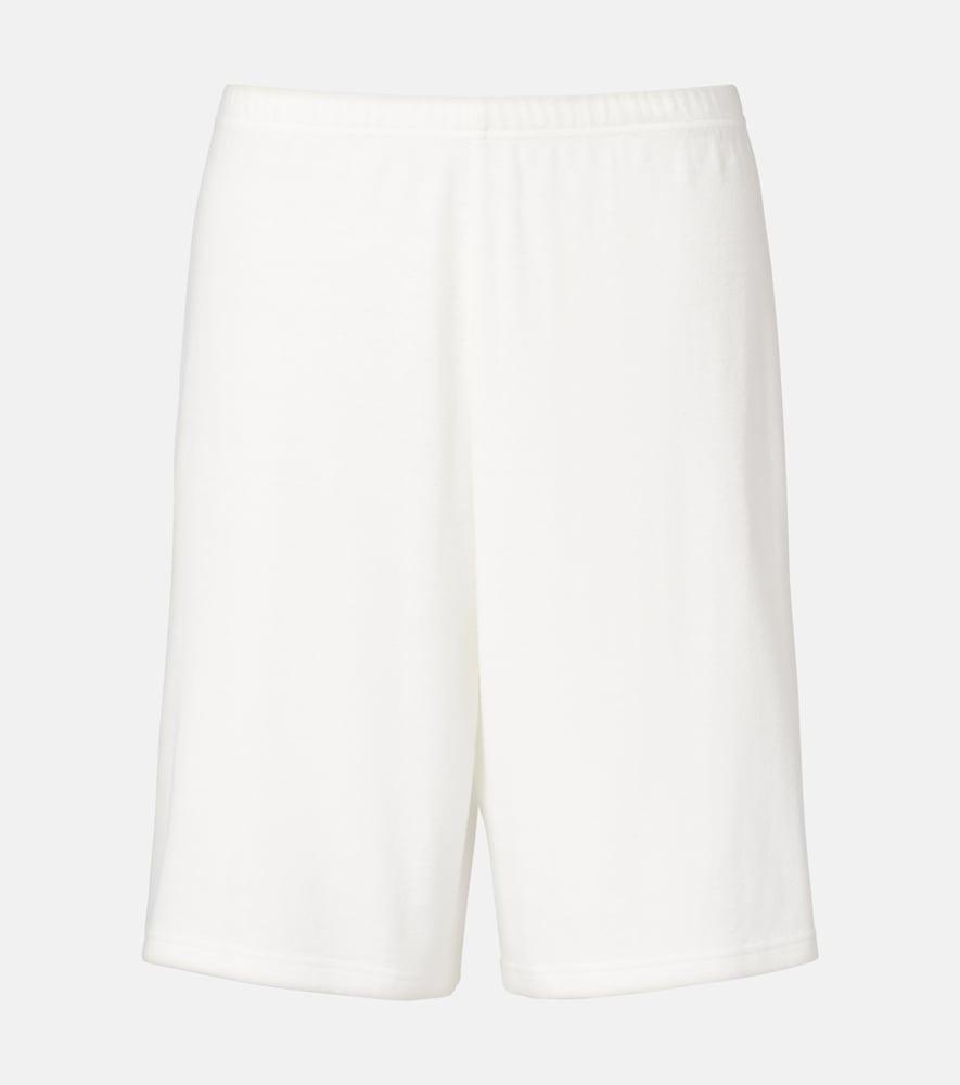 the row larissa cotton bermuda shorts