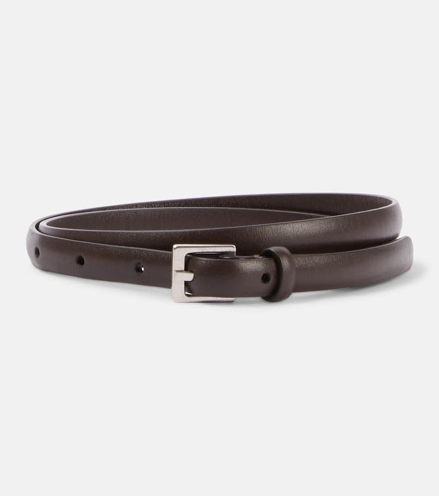 the row leather belt