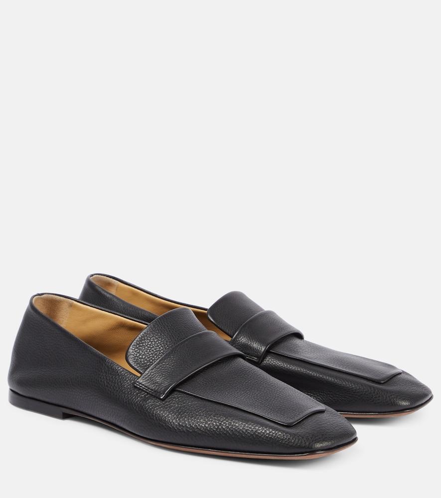 the row leather loafers