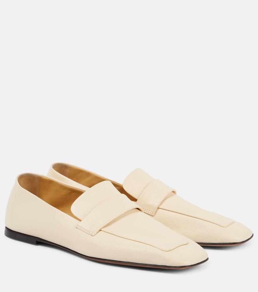 the row leather loafers