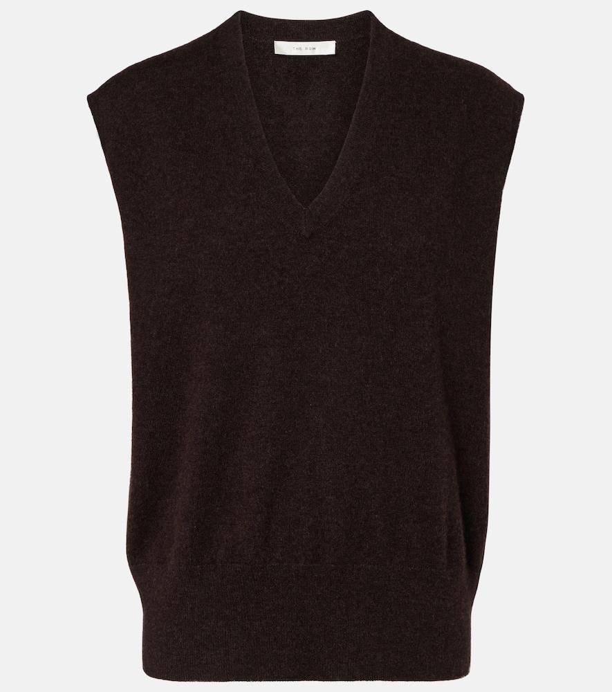 the row levi cashmere sweater vest