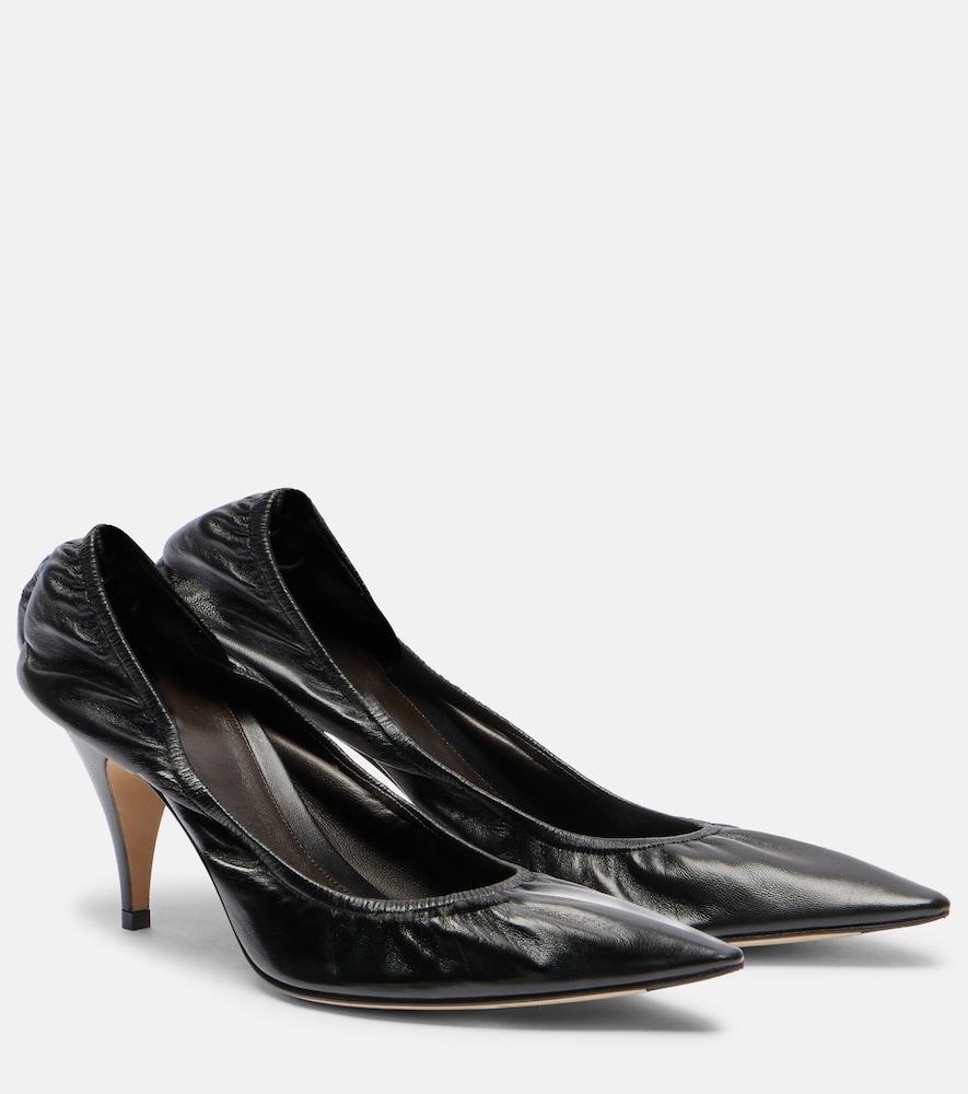 the row liisa leather pumps