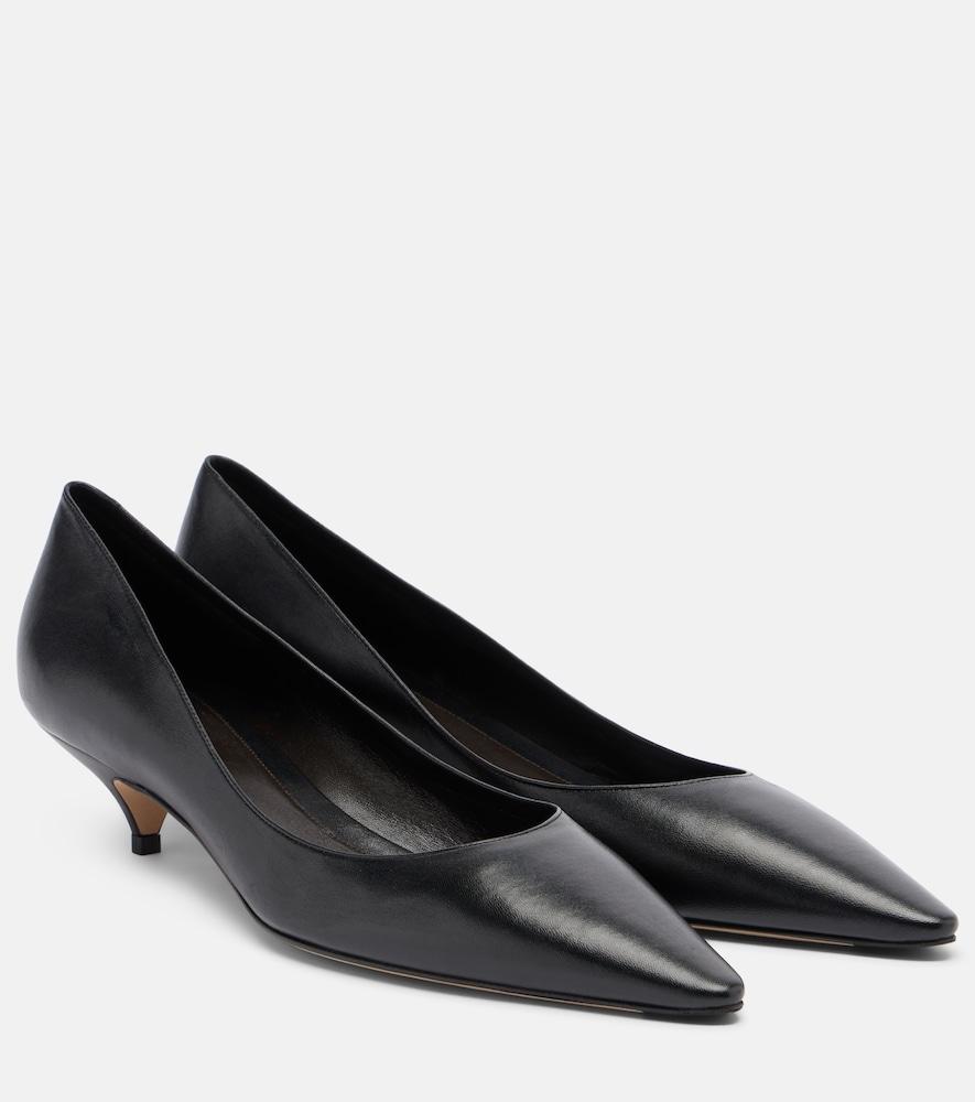 the row liisa leather pumps