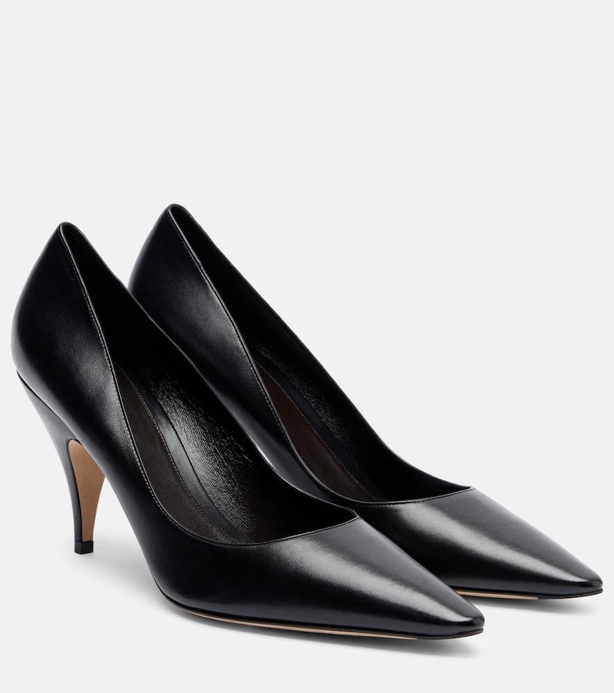the row liisa leather pumps