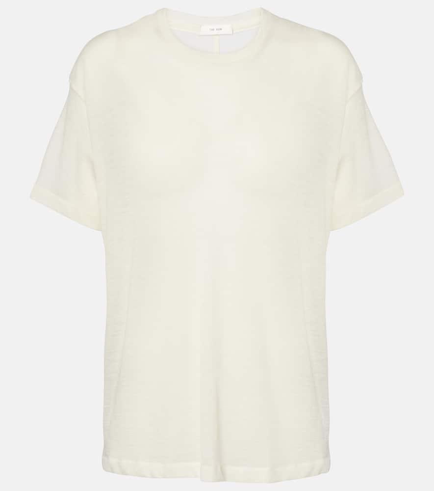 the row lila cashmere jersey top