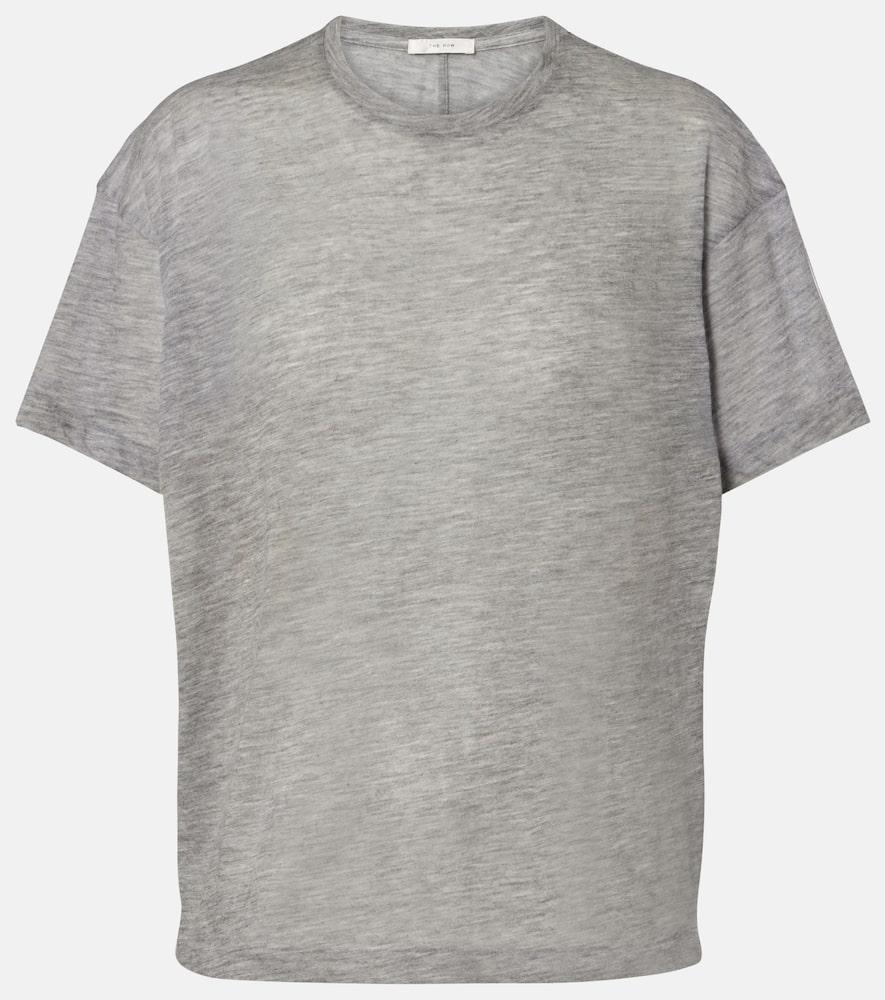 the row lila knitted cashmere top