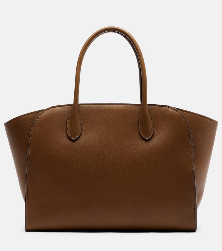 the row marlo 12 leather tote bag