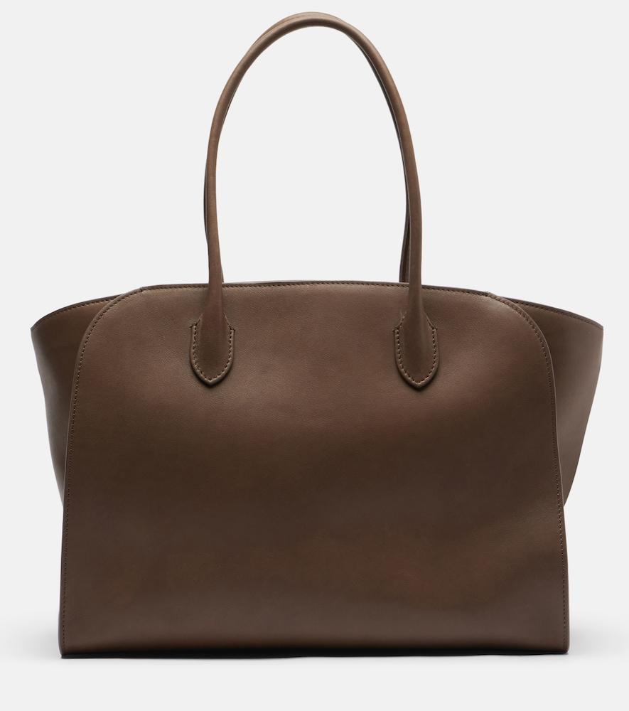 the row marlo 14 leather tote bag