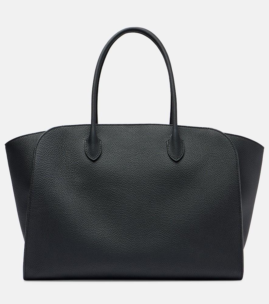 the row marlo 17 leather tote bag