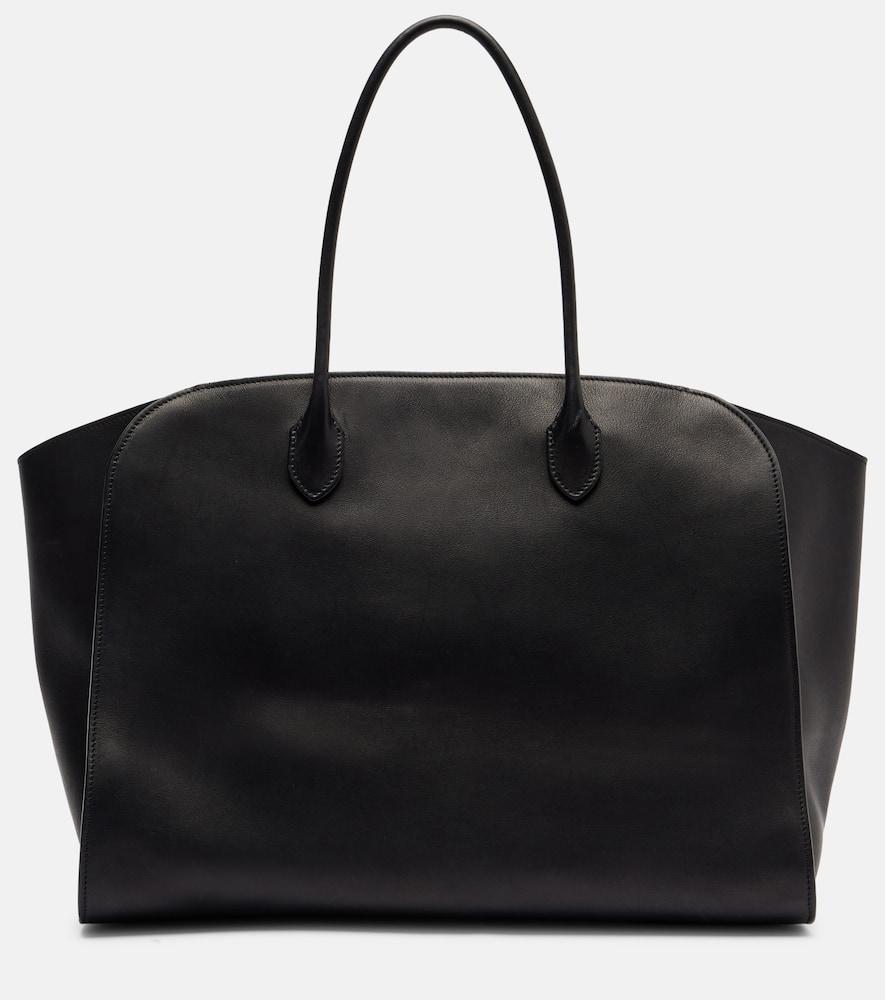 the row marlo 17 leather tote bag