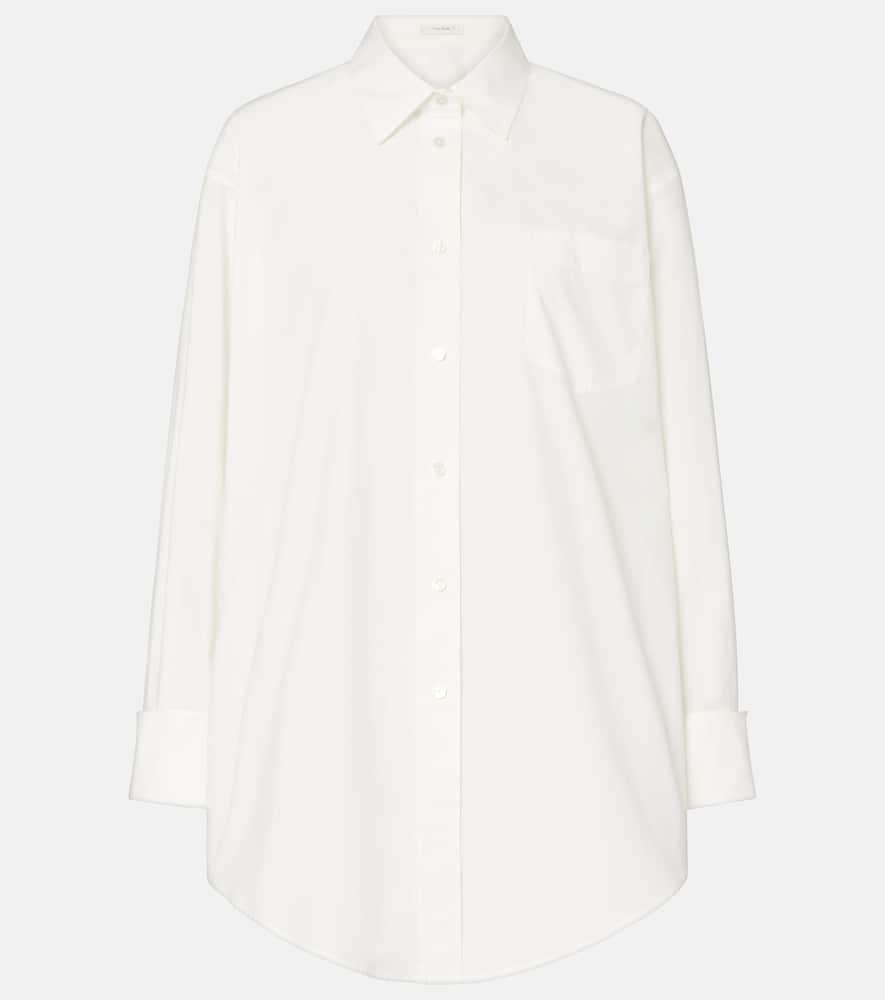 the row ment cotton poplin shirt
