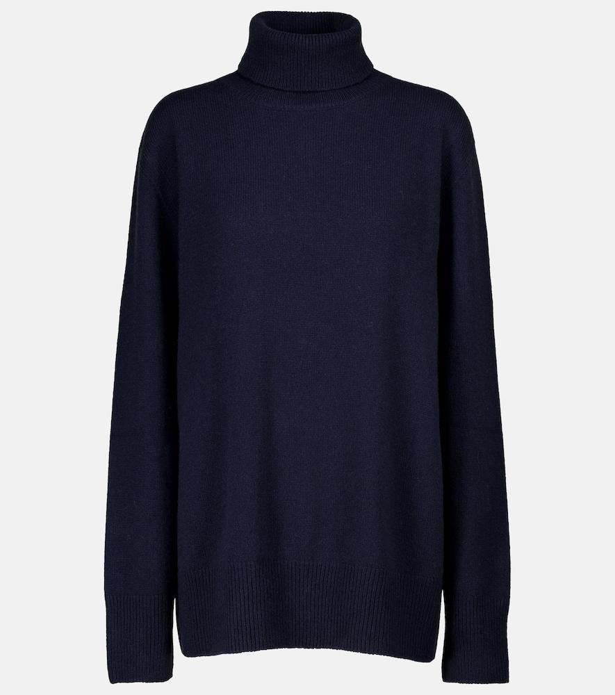 the row milina turtleneck wool and cashmere sweater