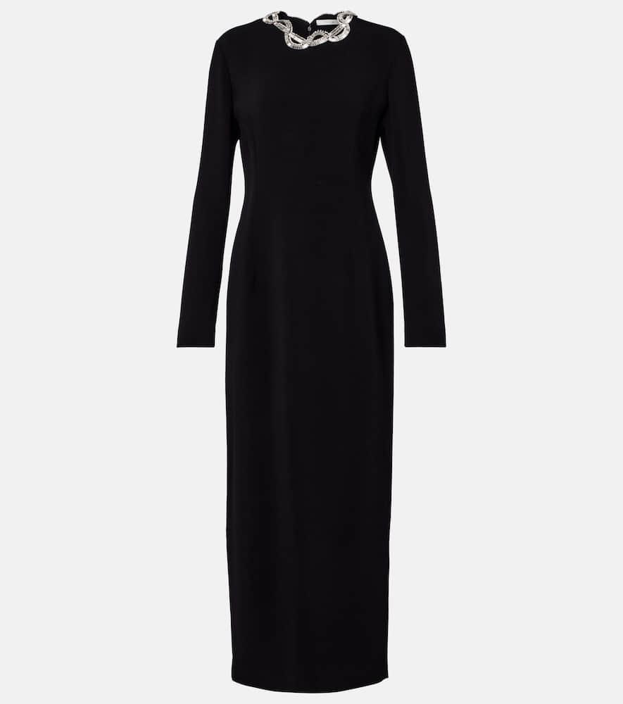 the row mitsuko embellished cady maxi dress