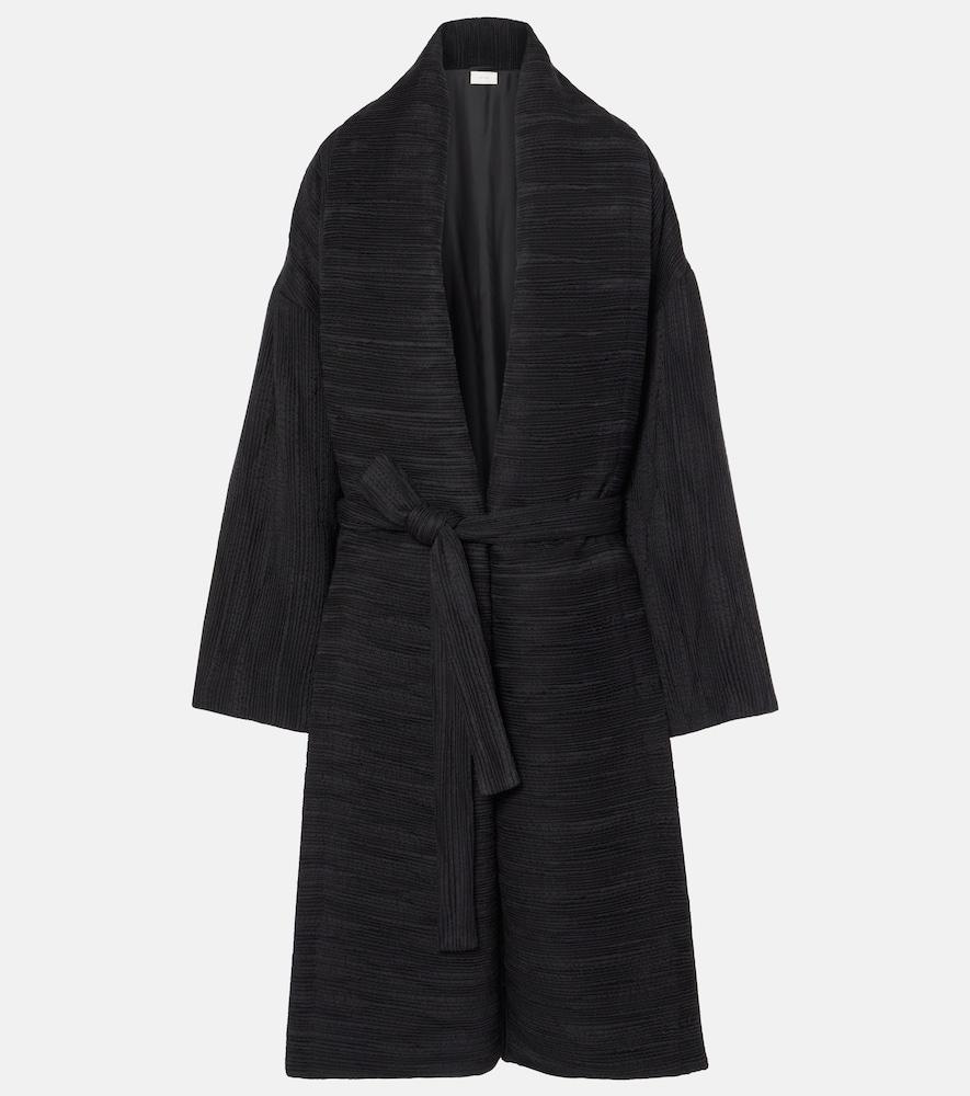 the row moorea silk coat