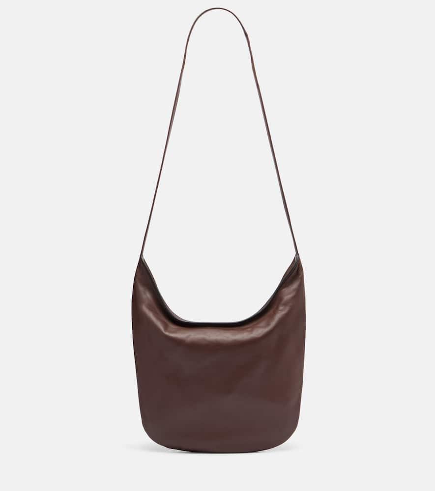 the row n/s izzy leather shoulder bag