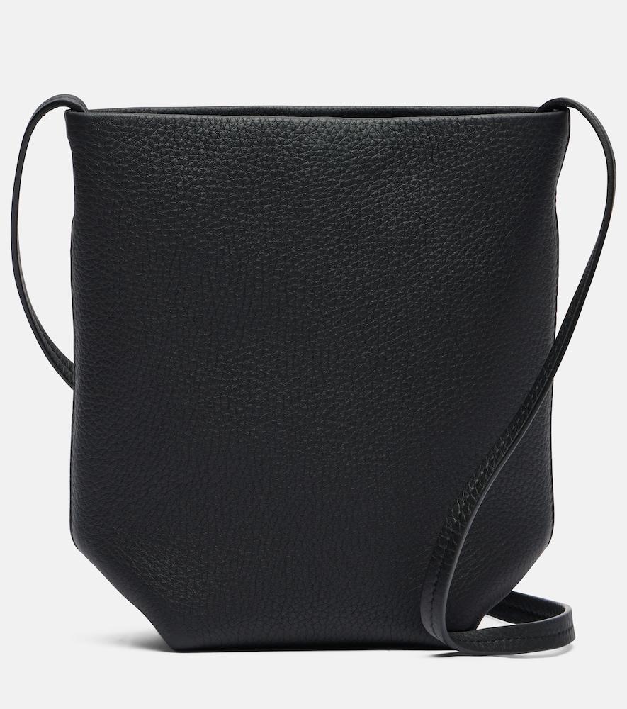 the row n/s park leather crossbody bag