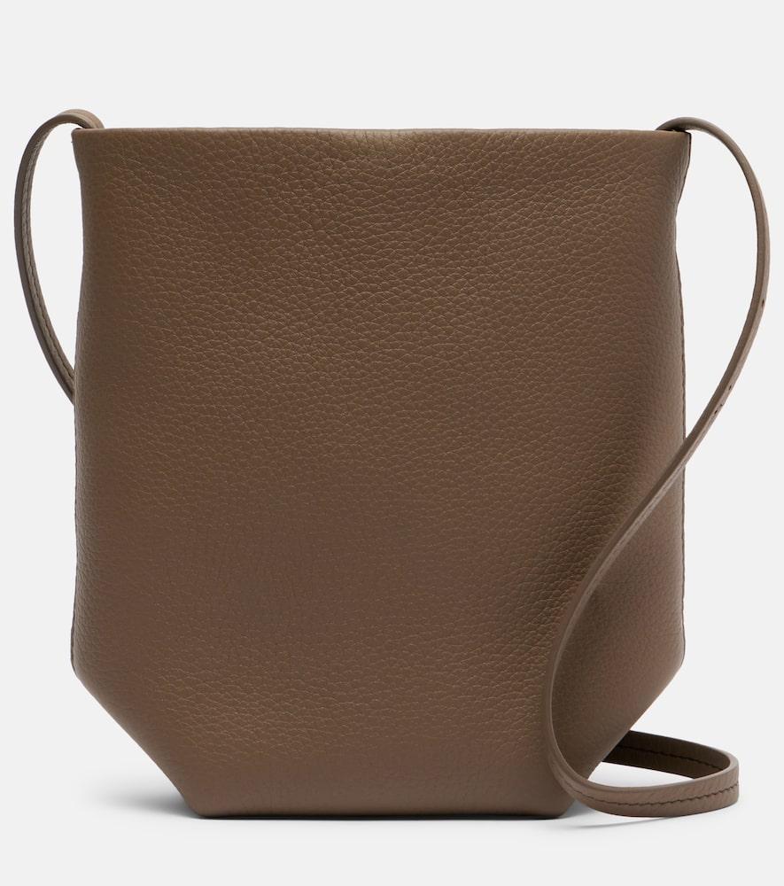 the row n/s park leather crossbody bag