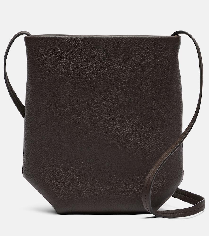 the row n/s park leather crossbody bag