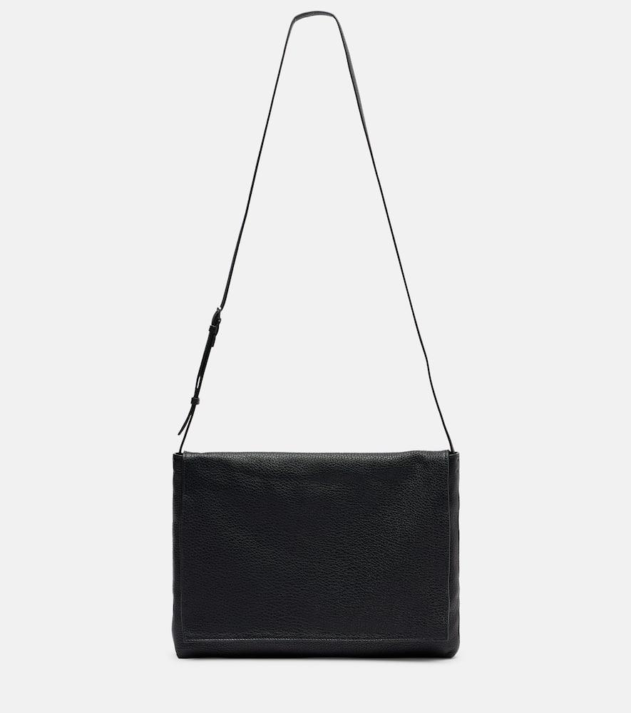 the row nan leather messenger bag