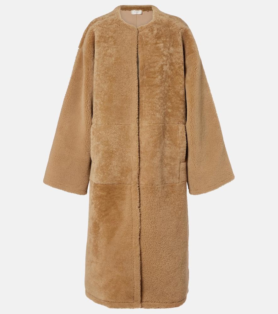 the row narol shearling coat