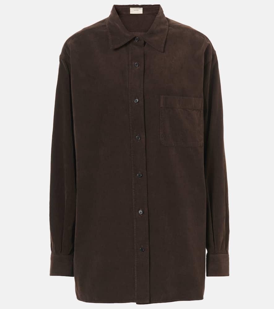 the row nesson cotton shirt