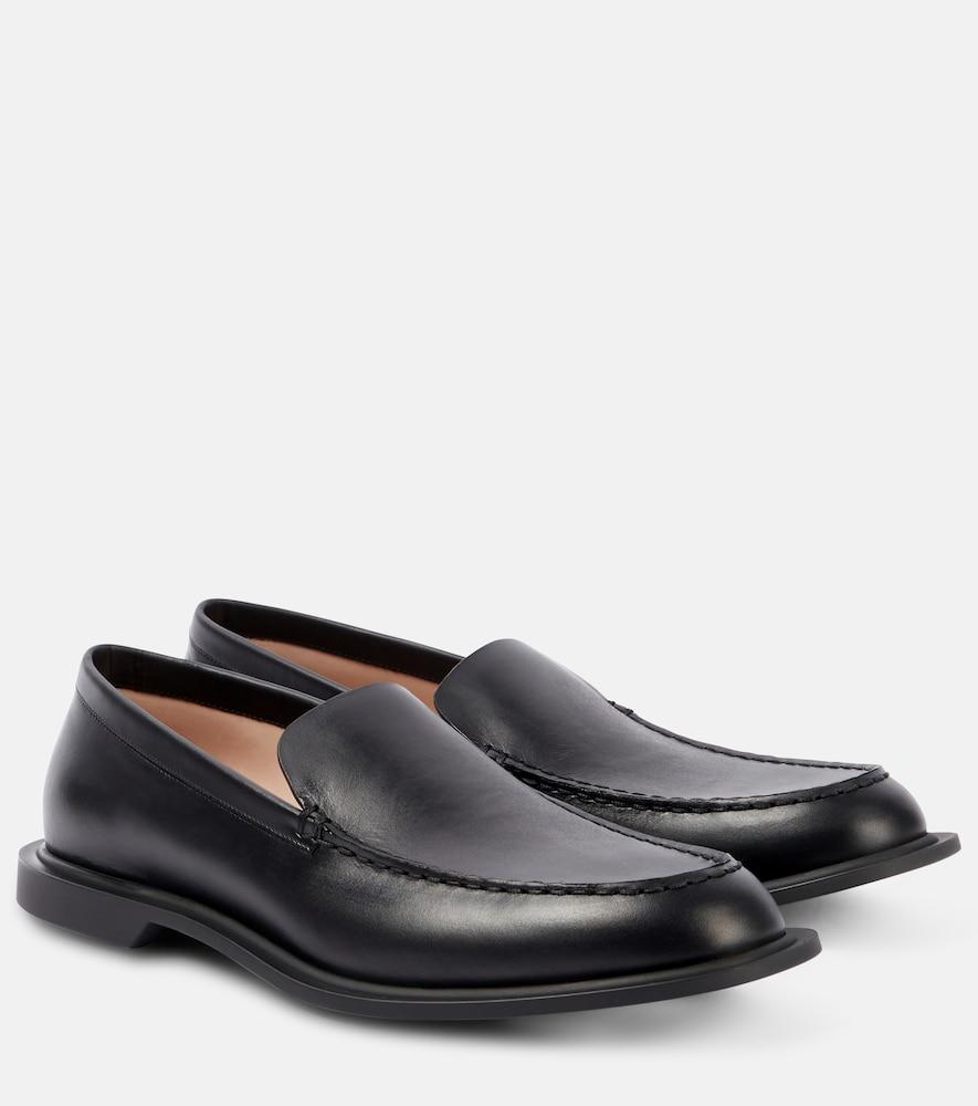 the row nic leather loafers
