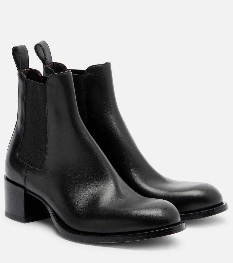 the row nobilis chelsea leather ankle boots