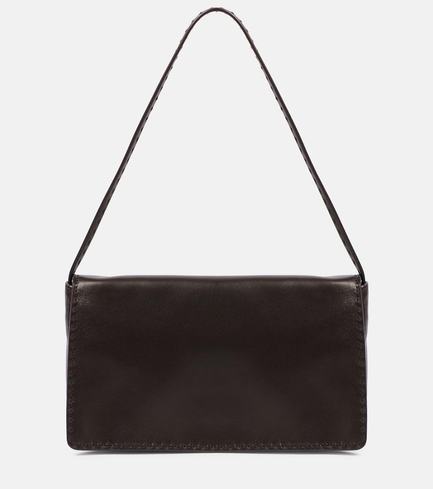 the row nuance leather shoulder bag