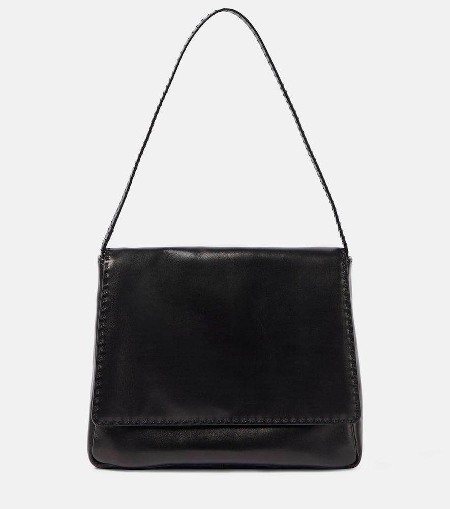 the row nuance leather shoulder bag