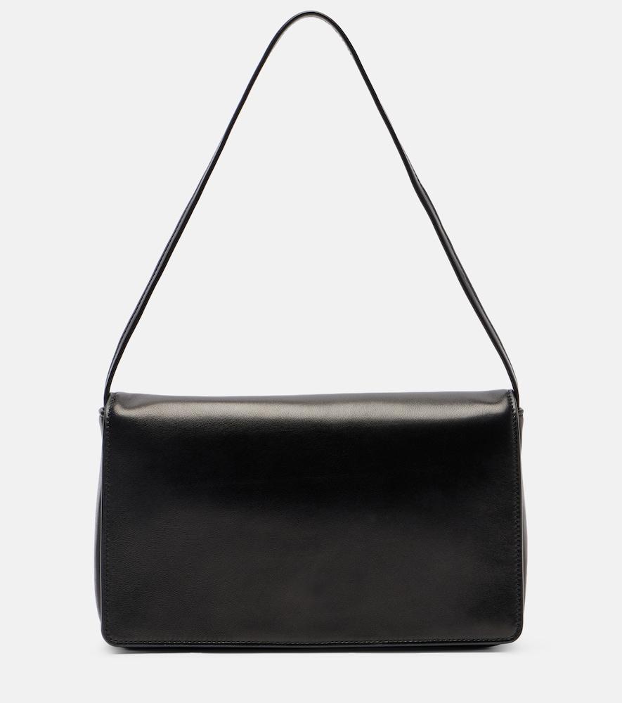 the row nuance small leather shoulder bag