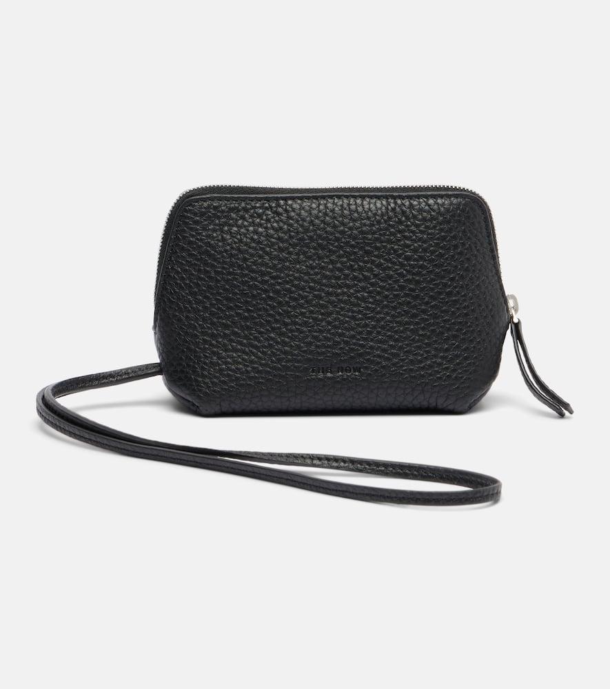 the row owen leather pouch