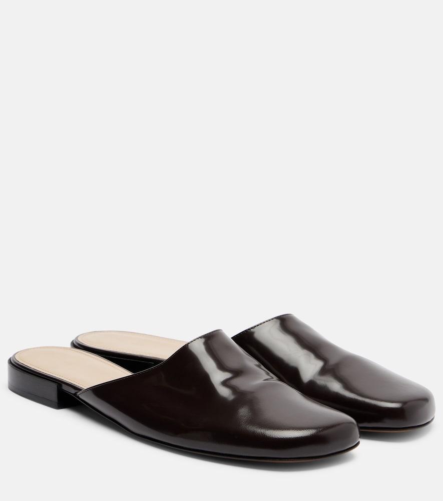 the row penelope leather mules