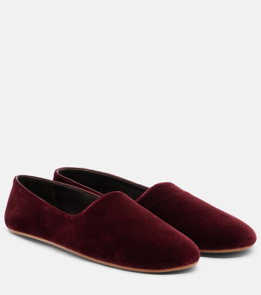 the row ponti velvet slip
