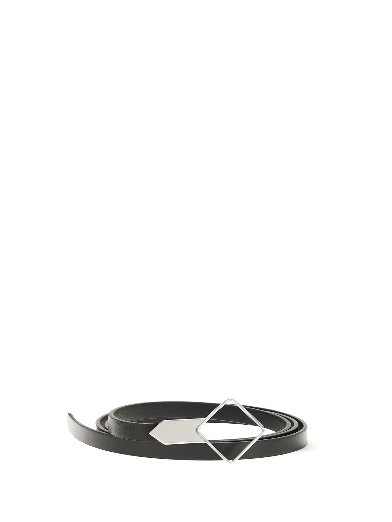 the row rhombe leather belt