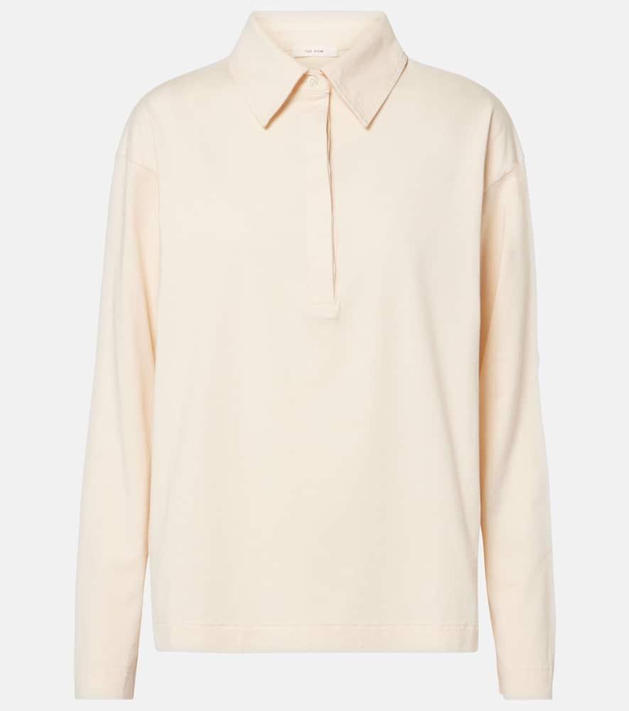 the row roddie cotton jersey polo shirt