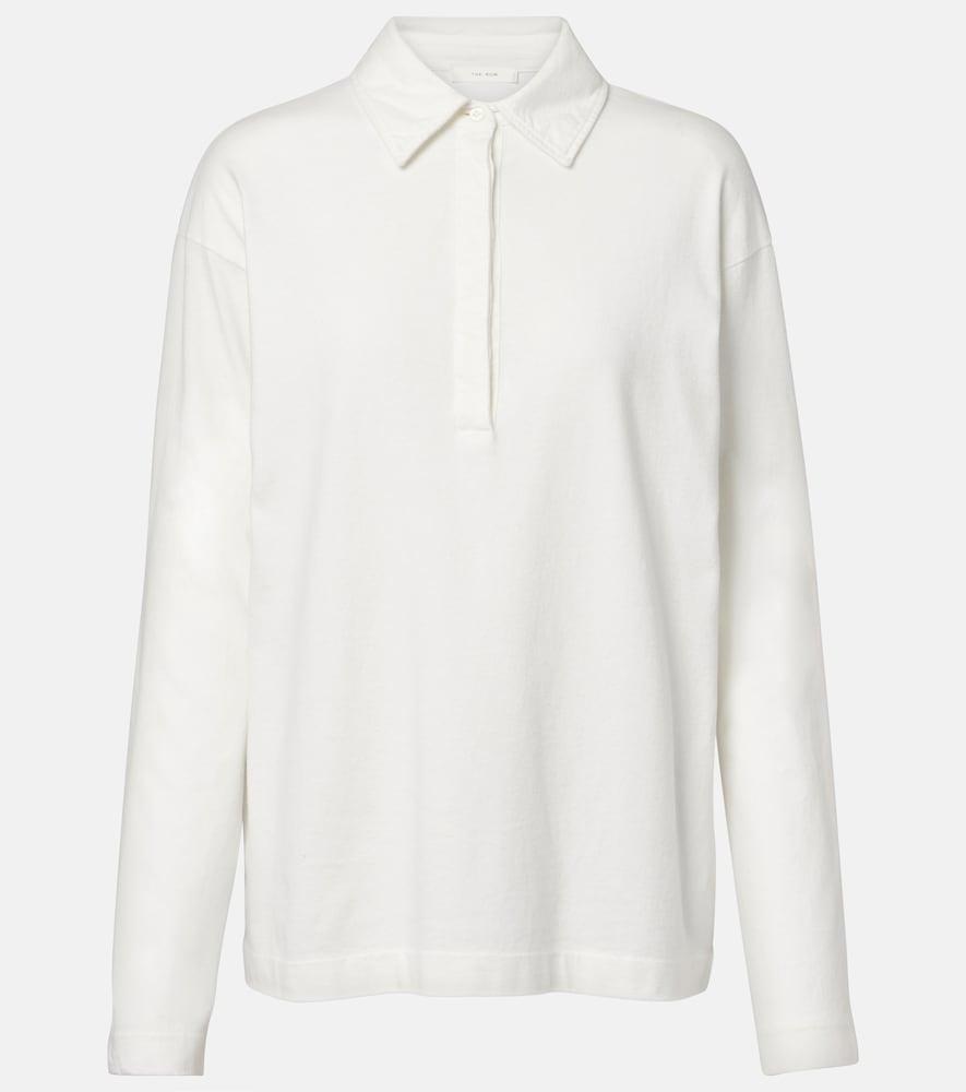 the row roddie cotton polo shirt