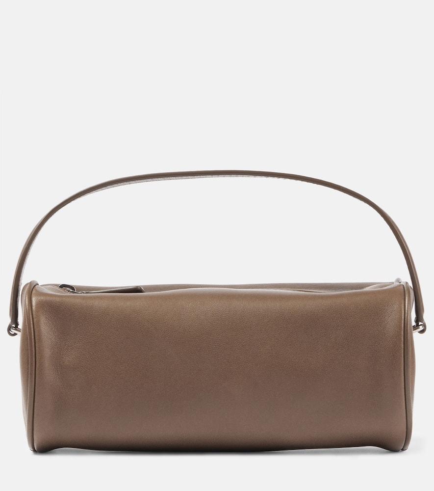 the row round '90s leather shoulder bag