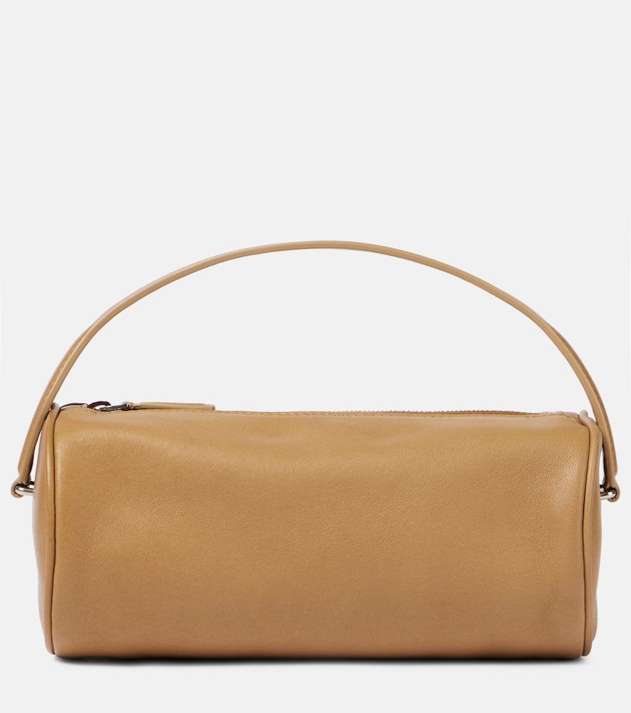 the row round '90s leather tote bag