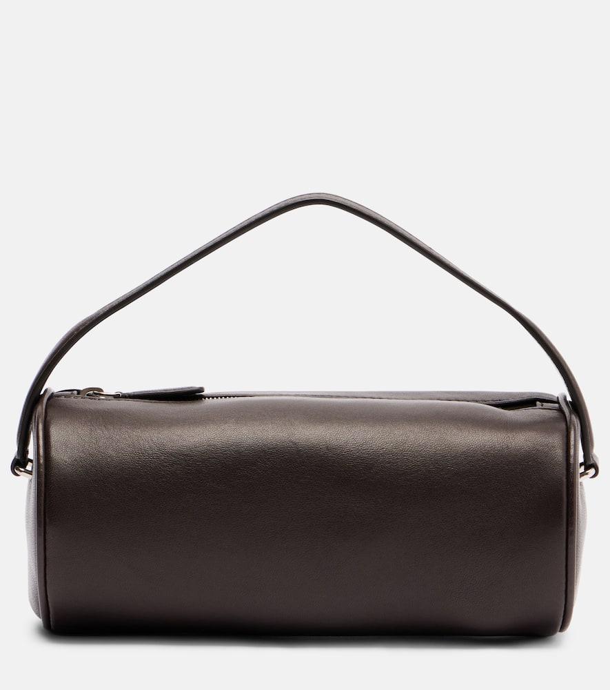 the row round '90s leather tote bag