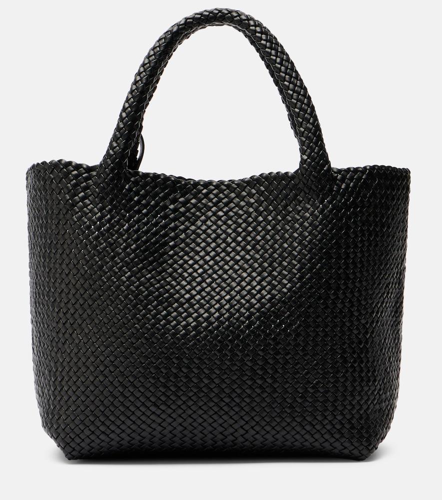 the row ruth medium woven leather tote bag