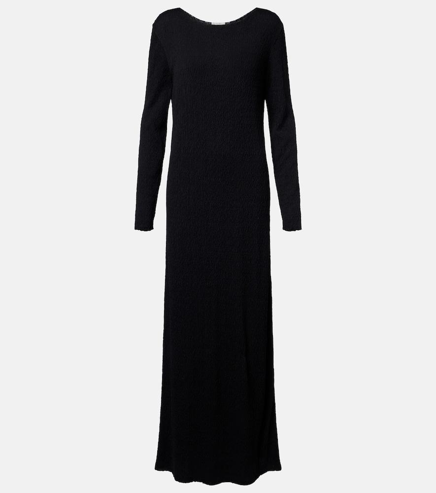 the row silk maxi dress
