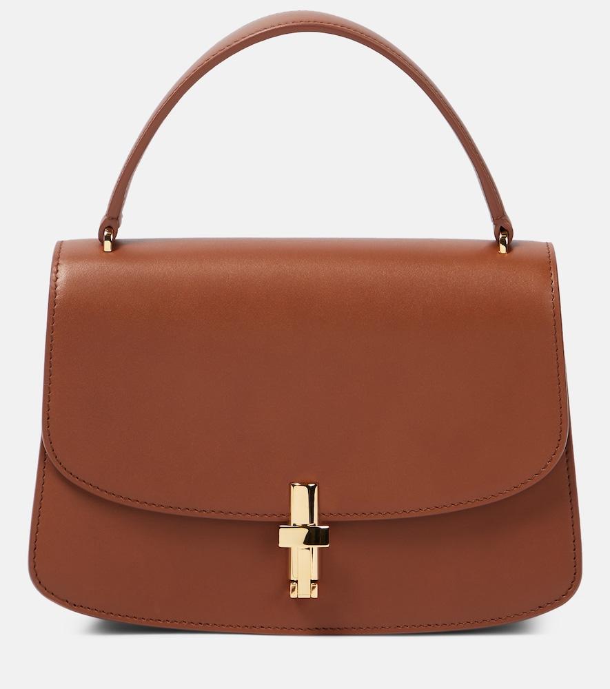 the row sofia leather tote bag