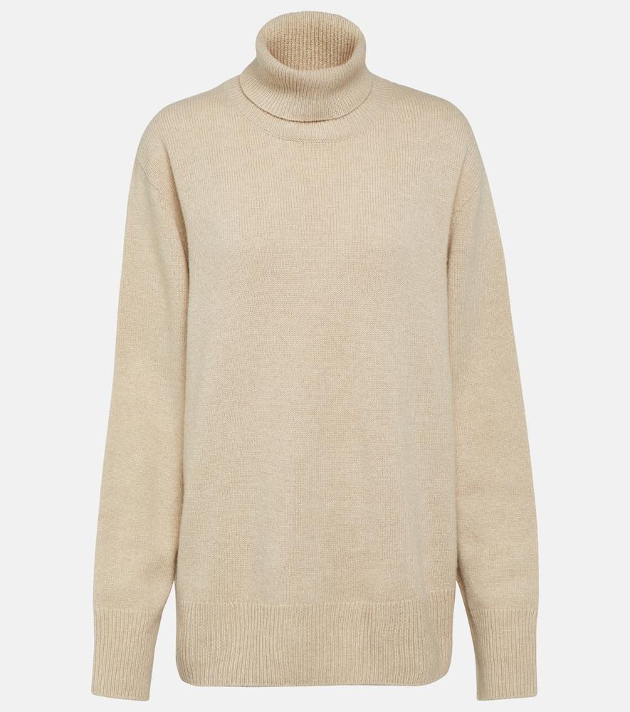 the row stepny wool and cashmere turtleneck sweater