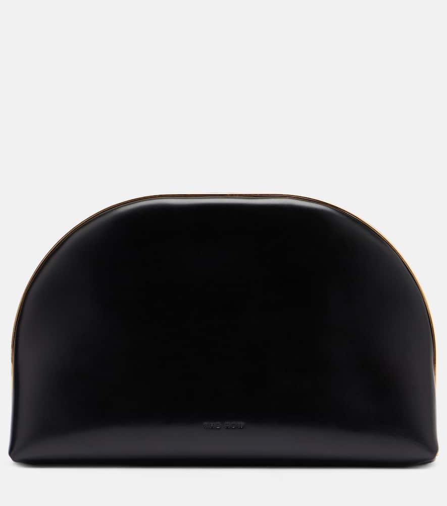 the row sylvia leather clutch