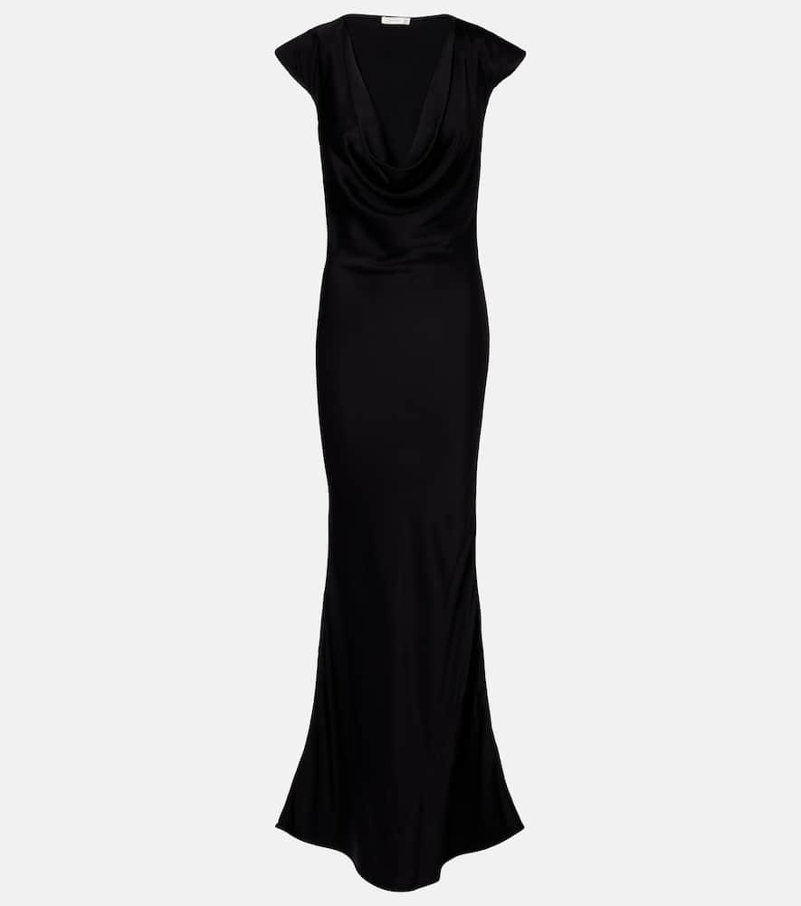 the row tefra satin gown