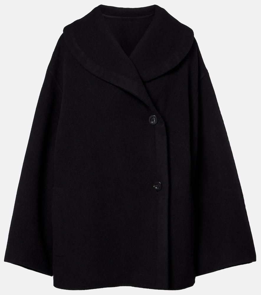 the row temur virgin wool peacoat