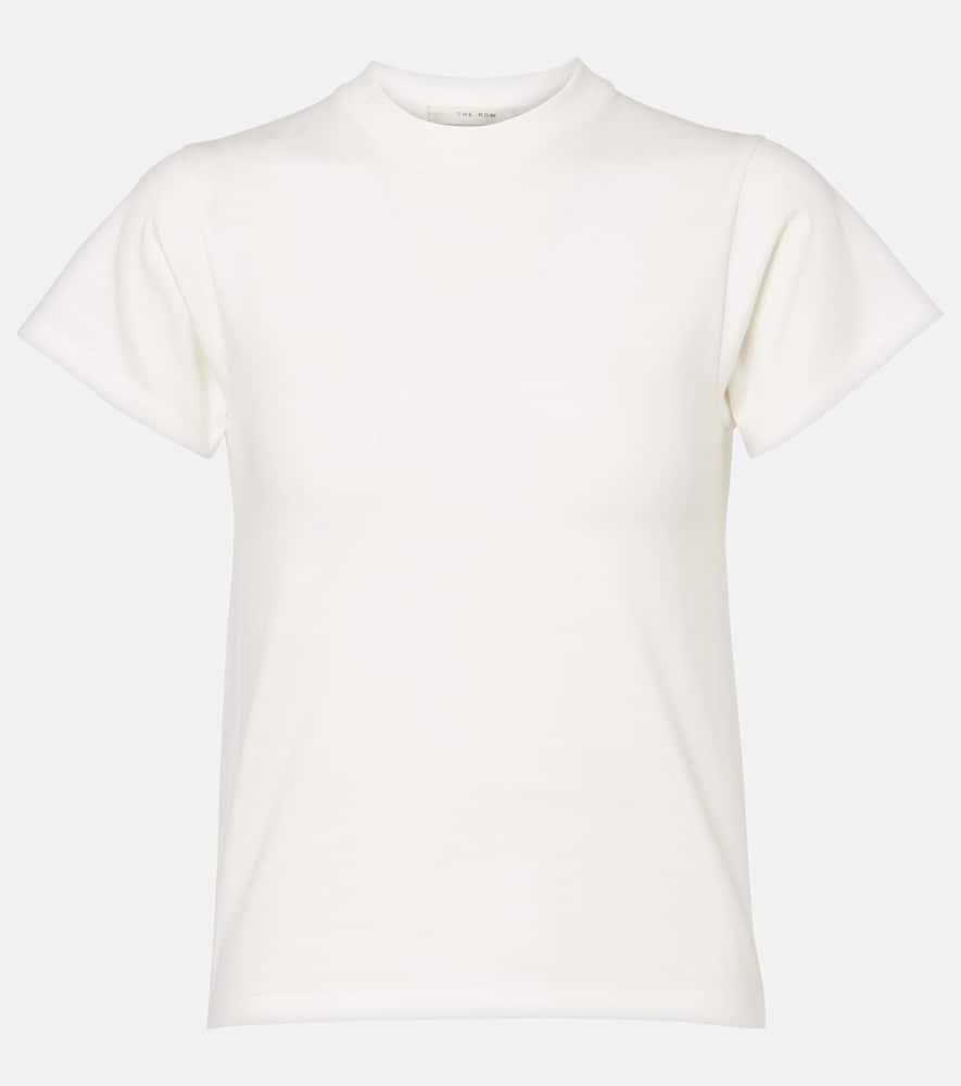 the row tommy cotton and silk top