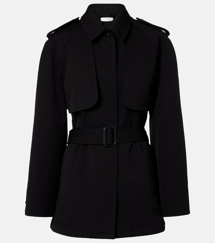the row usuaia belted virgin wool jacket