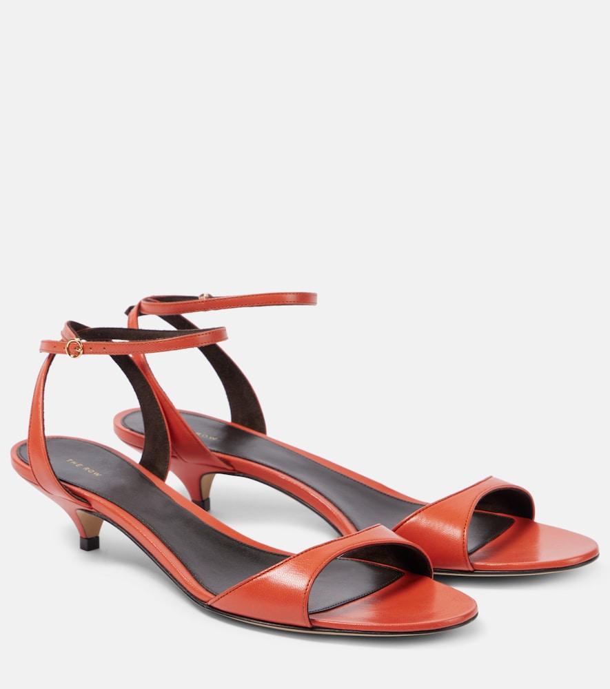 the row vika 35 leather sandals