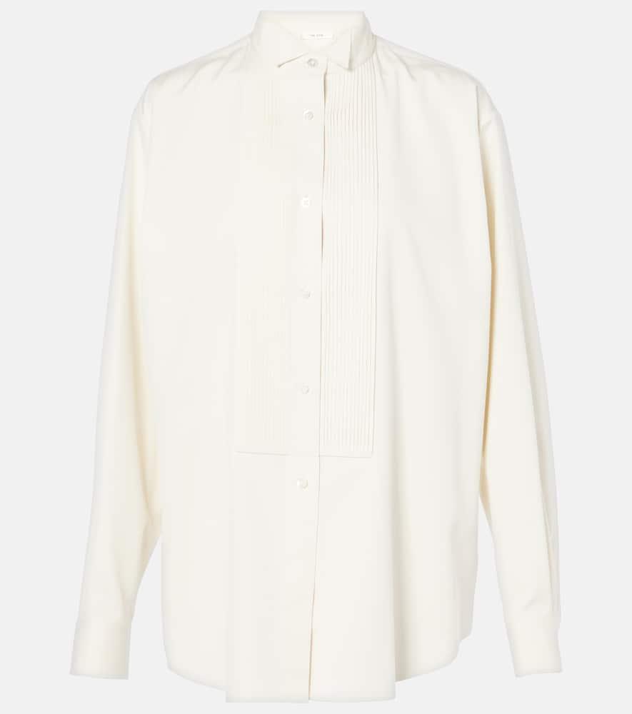 the row vince silk shirt